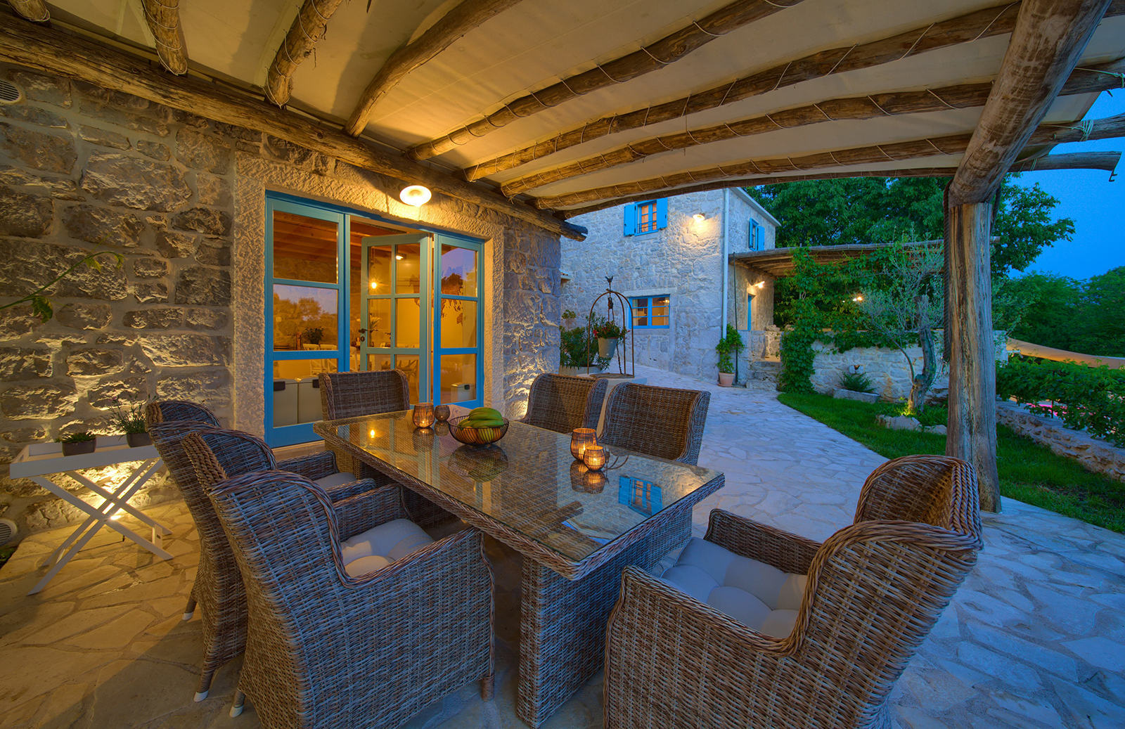 Saisonabschluss auf Krk in Kroatien in exklusiver kroatischen Villa