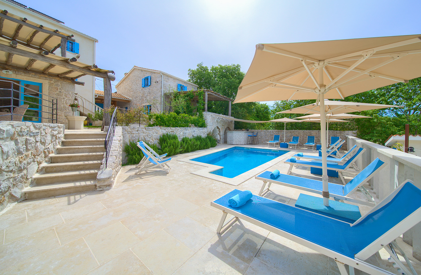 Saisonabschluss auf Krk in Kroatien in exklusiver kroatischen Villa