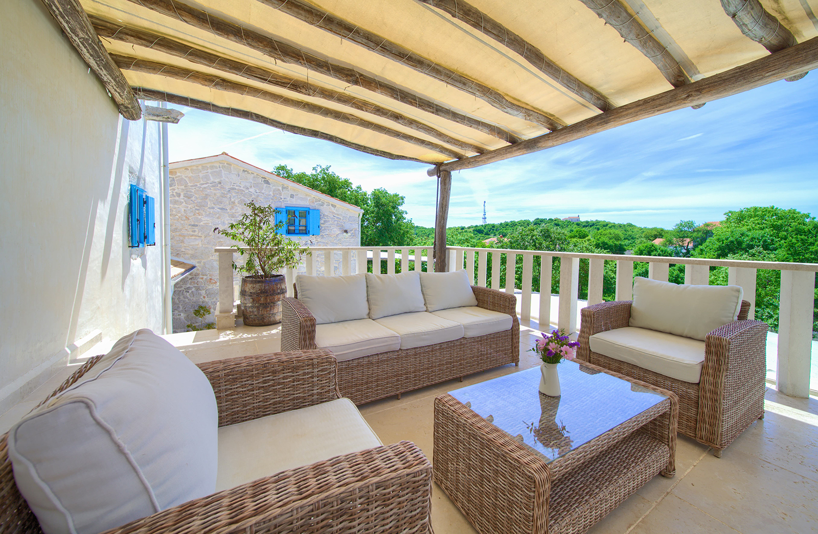 Saisonabschluss auf Krk in Kroatien in exklusiver kroatischen Villa